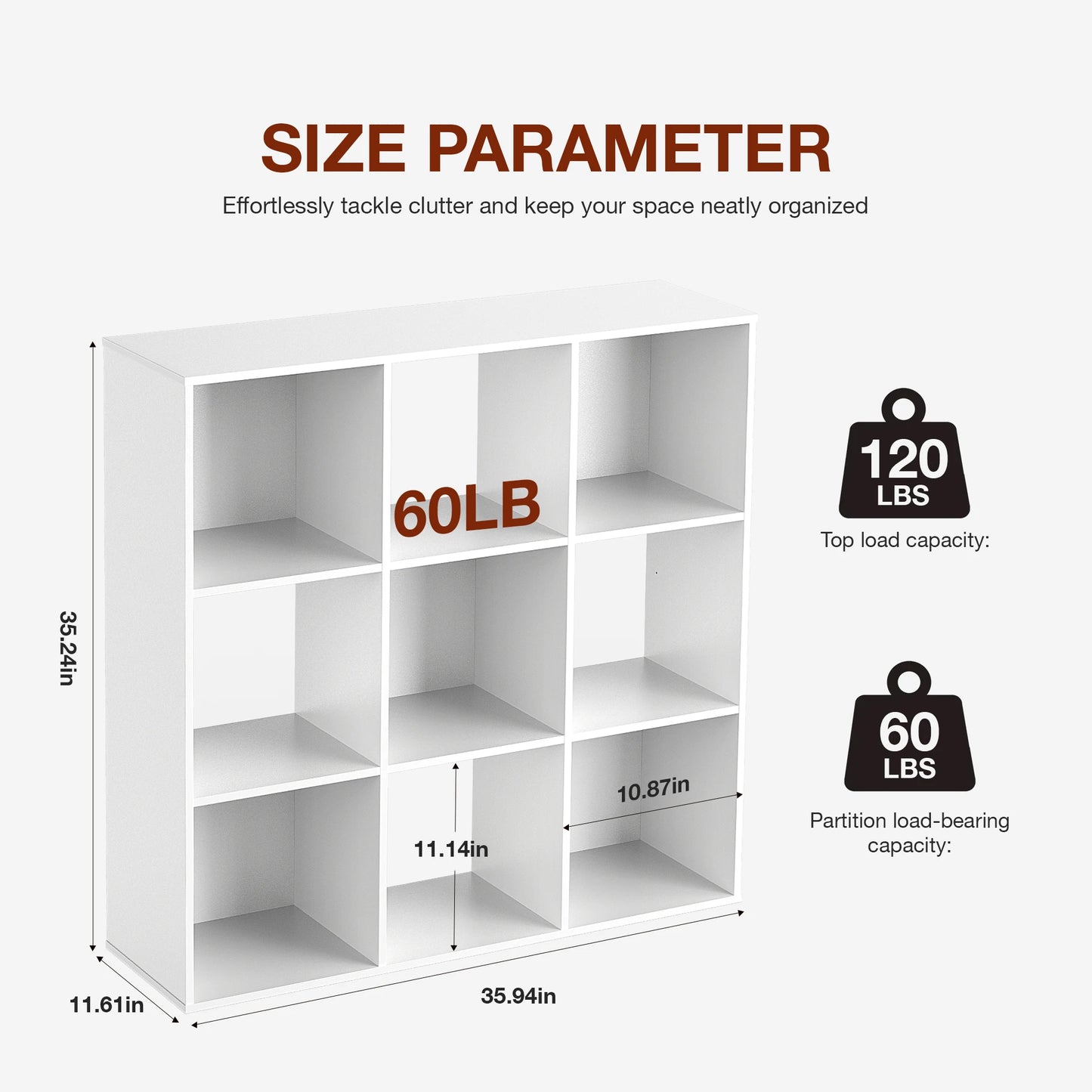9 Cube Storage Organizer