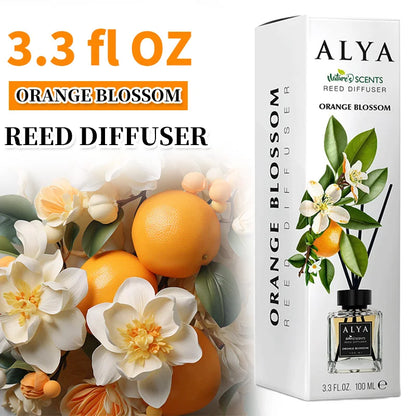 Reed Diffuser Set with 14 Scents & 4 Incense Sticks