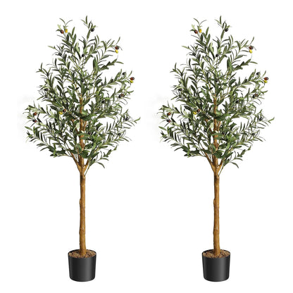 1Pc/2Pcs Artificial Olive Tree