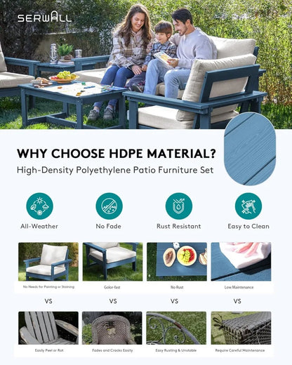 7-piece Outdoor Sectional Sofa Set