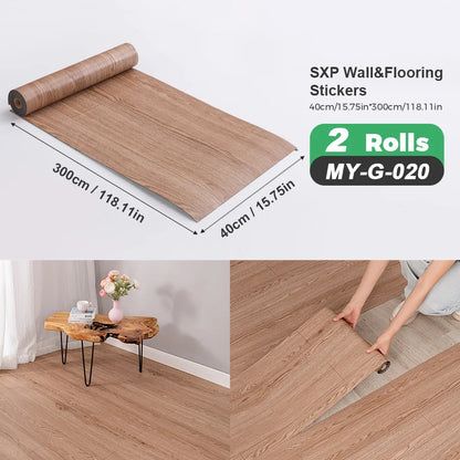 2 Rolls Self-Adhesive Wall and Floor Sticker