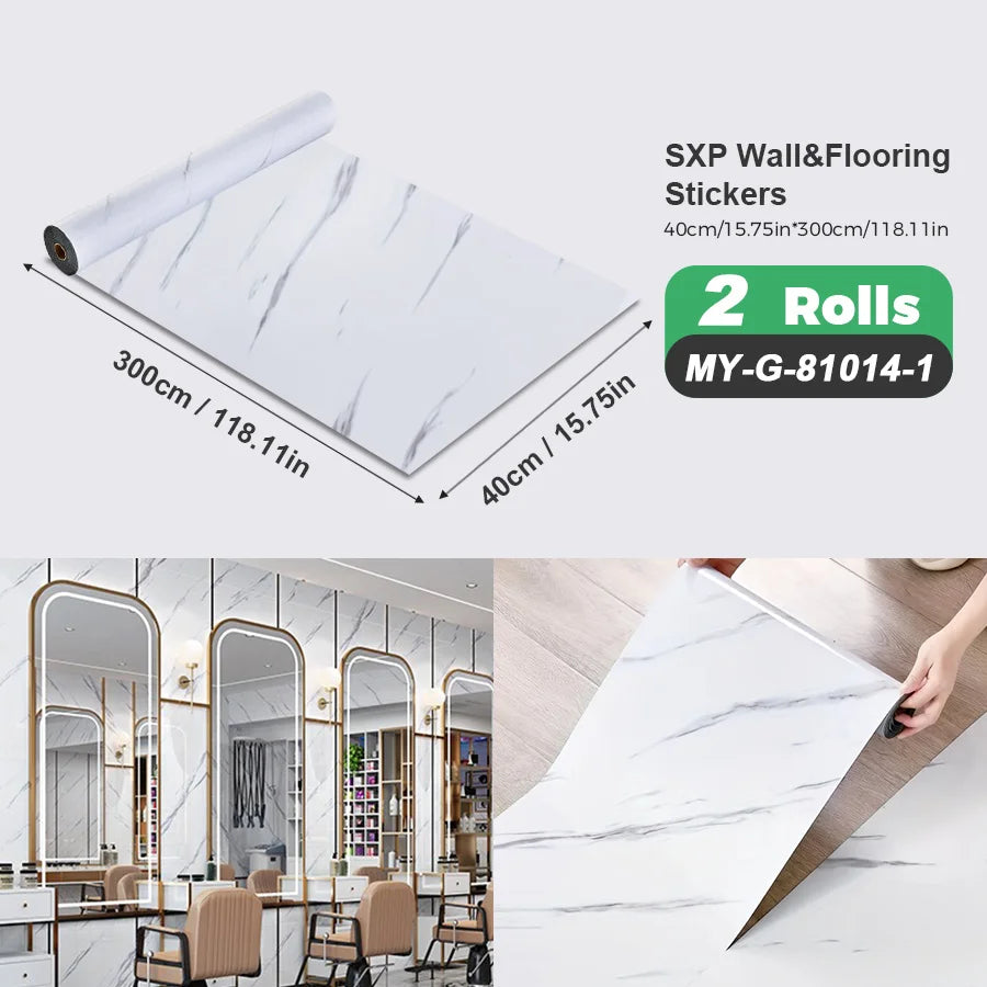2 Rolls Self-Adhesive Wall and Floor Sticker