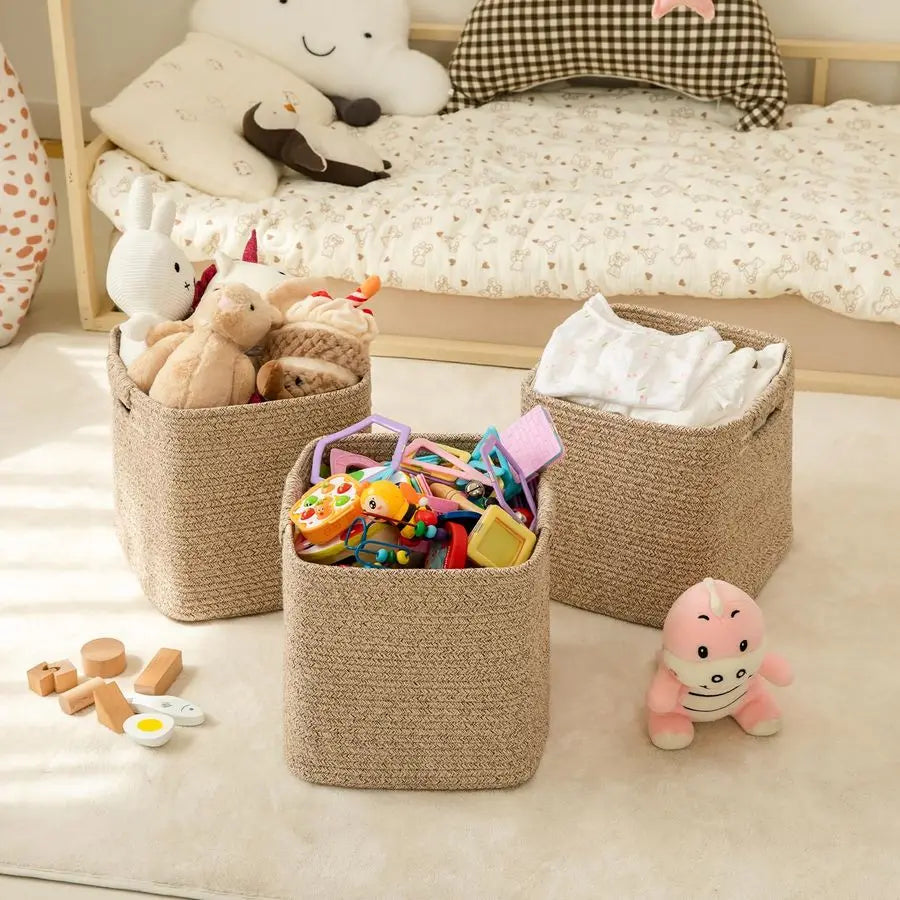 3Pack 11 Inch Storage Bins