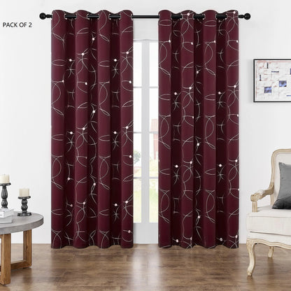 Pack Of 2 Blackout Curtains