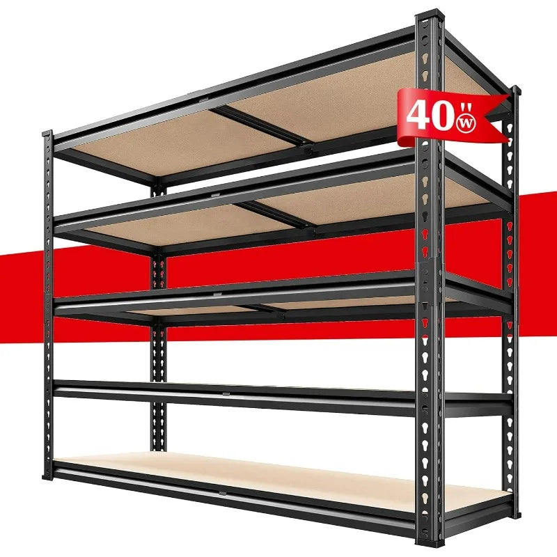 2500LBS Garage  5 Tier Metal Shelves