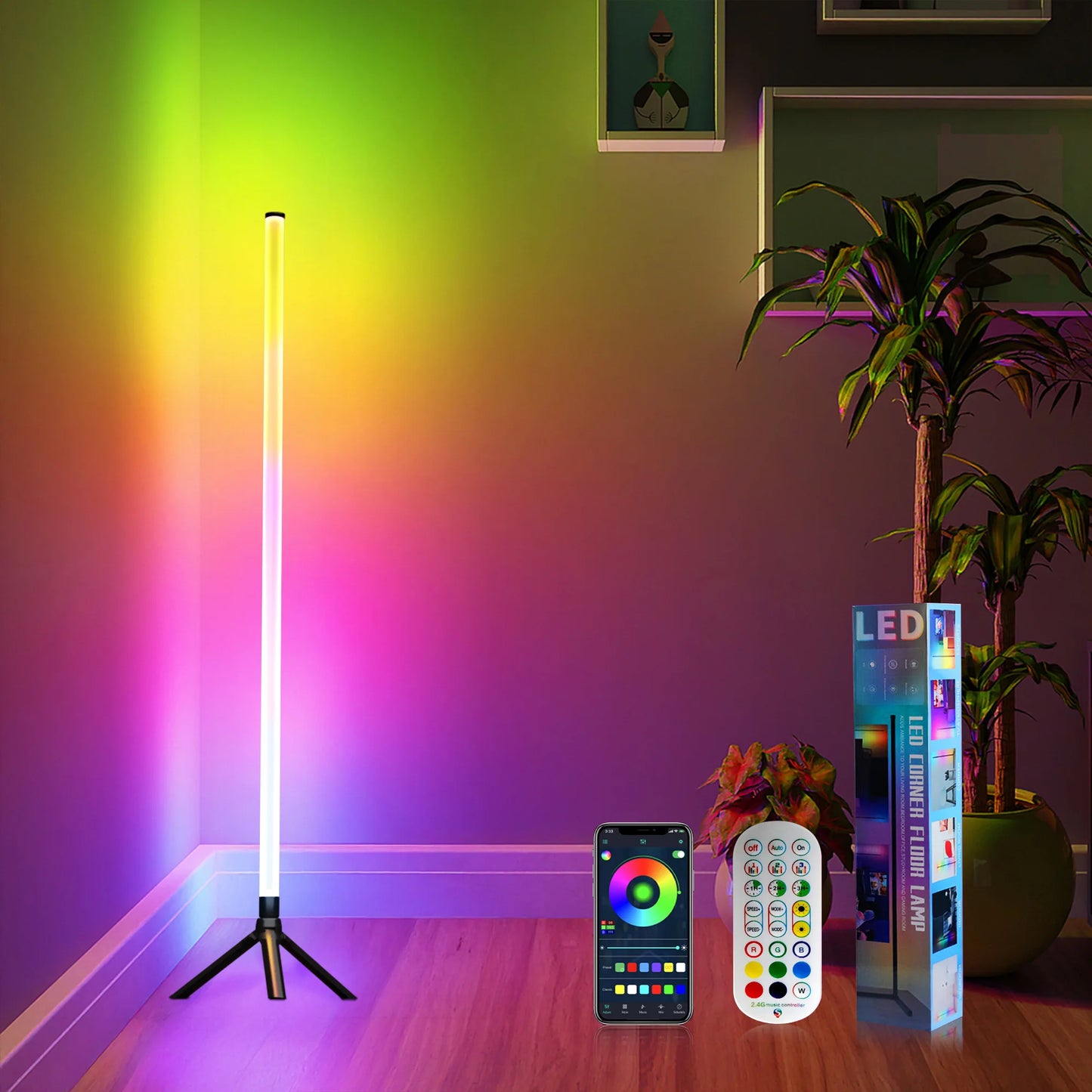 RGB atmosphere tube lighting