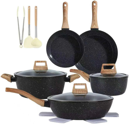 15-Piece Non-Stick Ceramic Cookware Set