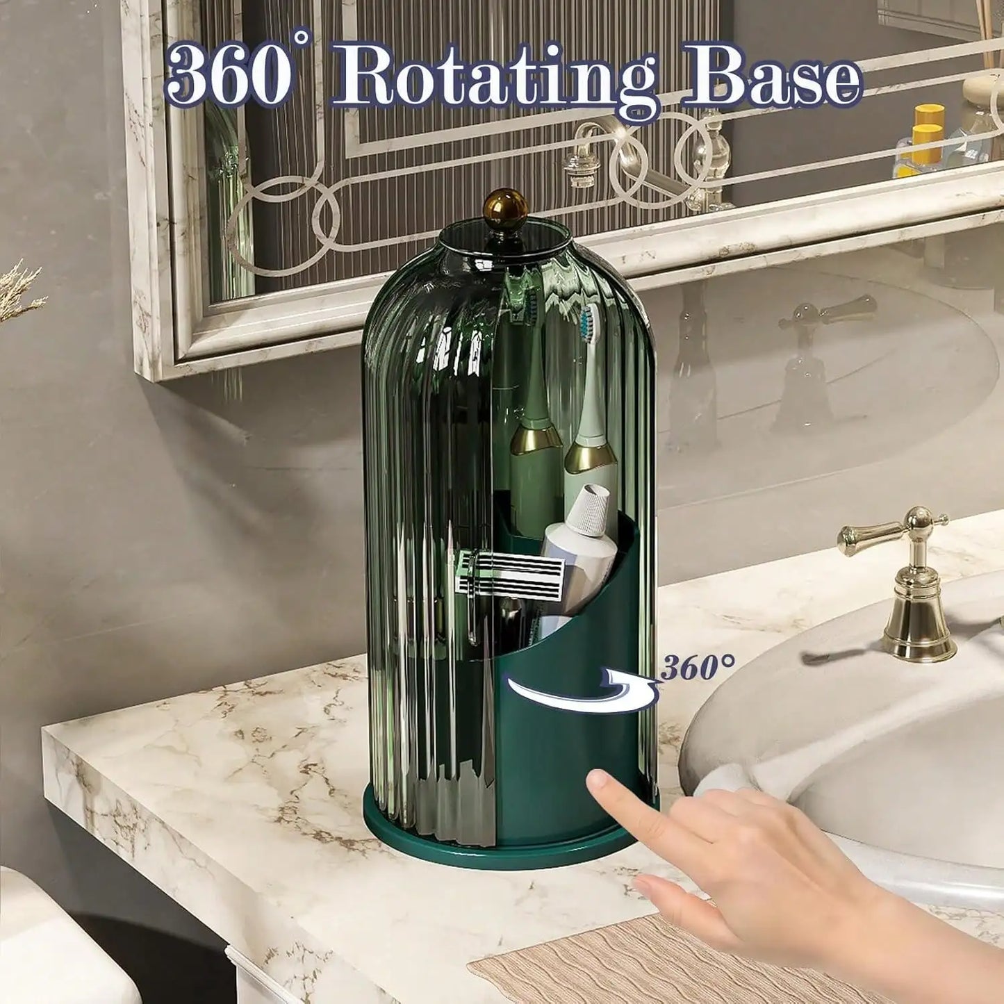 Dustproof Toothbrush Holders with Cover