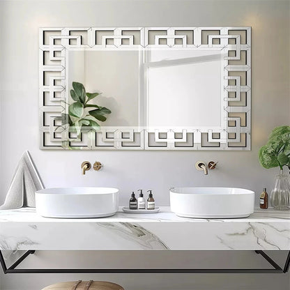 Decorative Wall Mirror 48”×28”