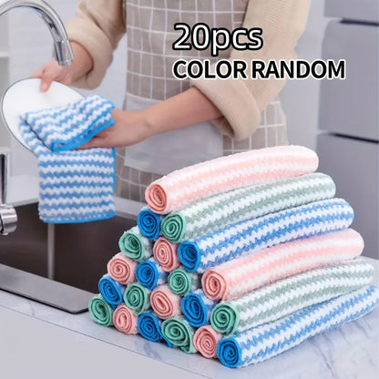 30 Pack Premium Microfiber Cleaning Cloths