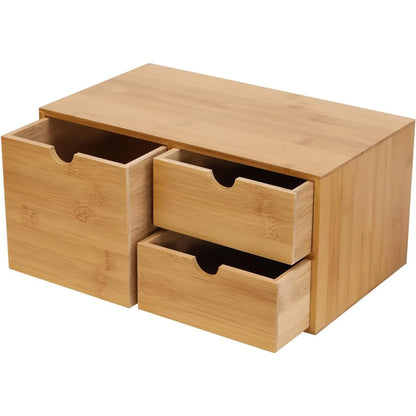 Bamboo Desk Organizer Drawer