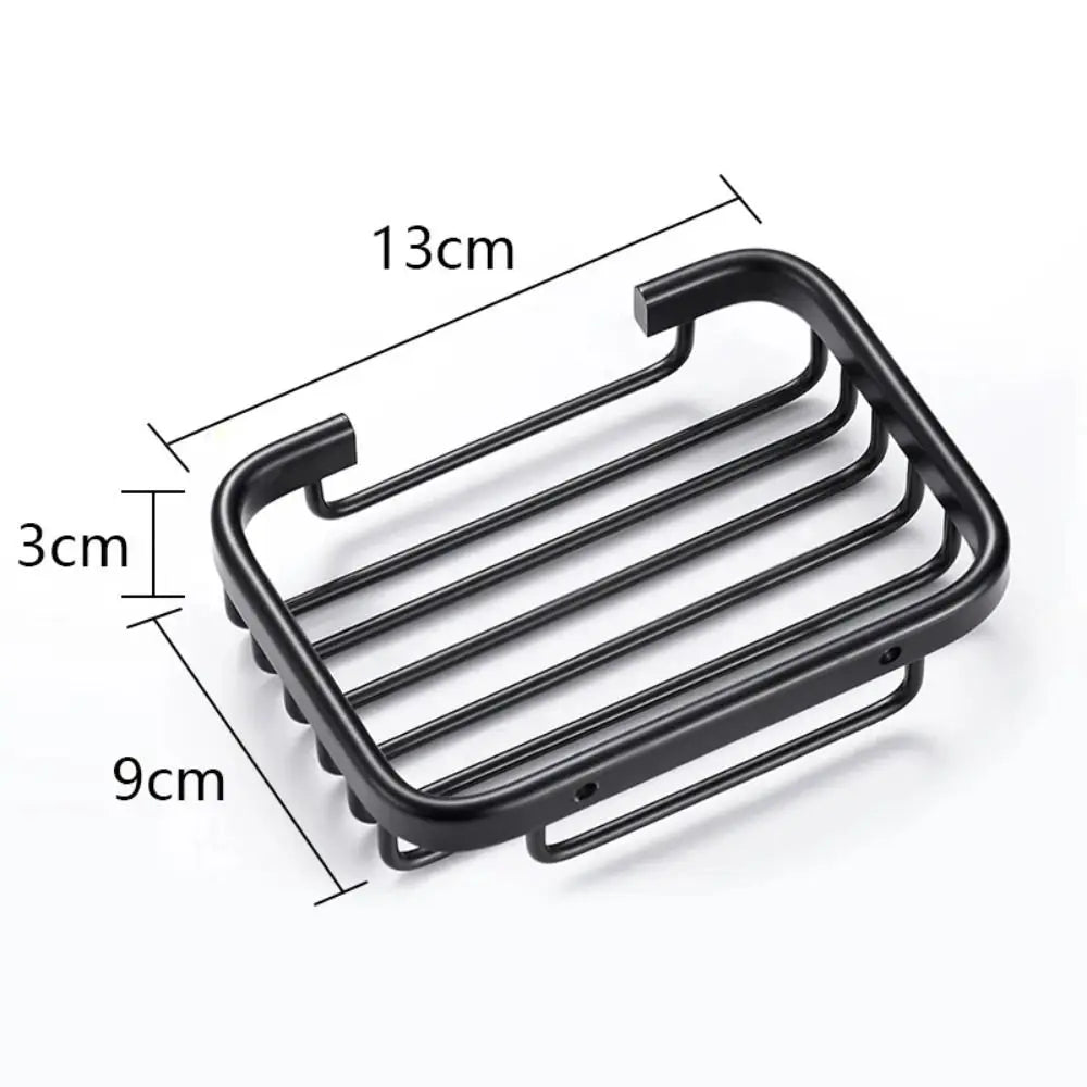 Aluminum Adhesive Soap Dish Holder