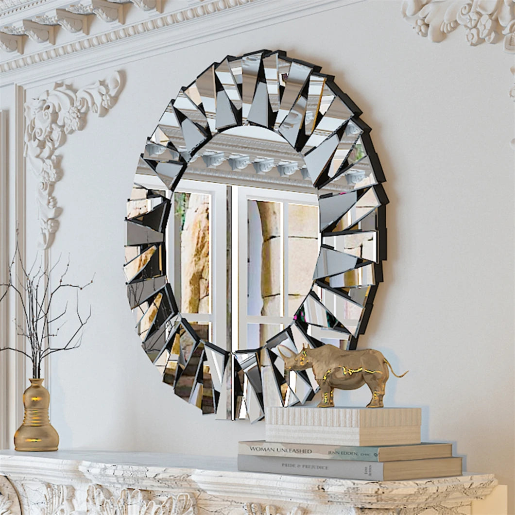 79cm Round Wall Mirror