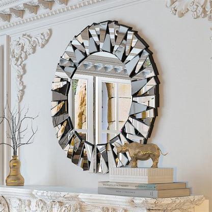 79cm Round Wall Mirror