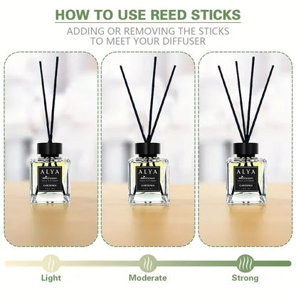 Reed Diffuser Set with 14 Scents & 4 Incense Sticks
