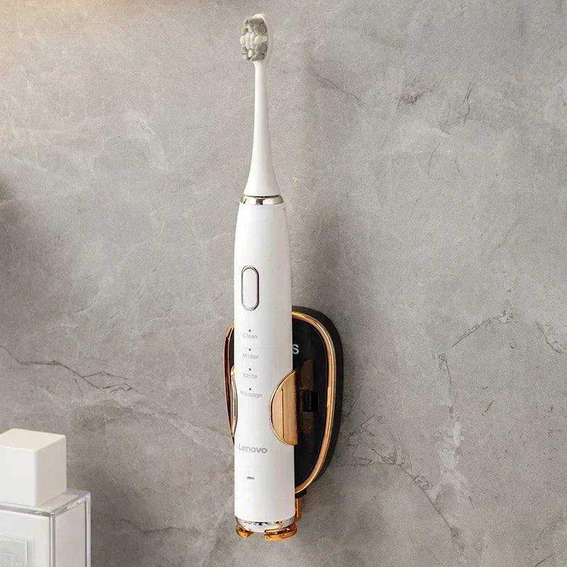 Wall-Mounted Traceless Toothbrush Holder