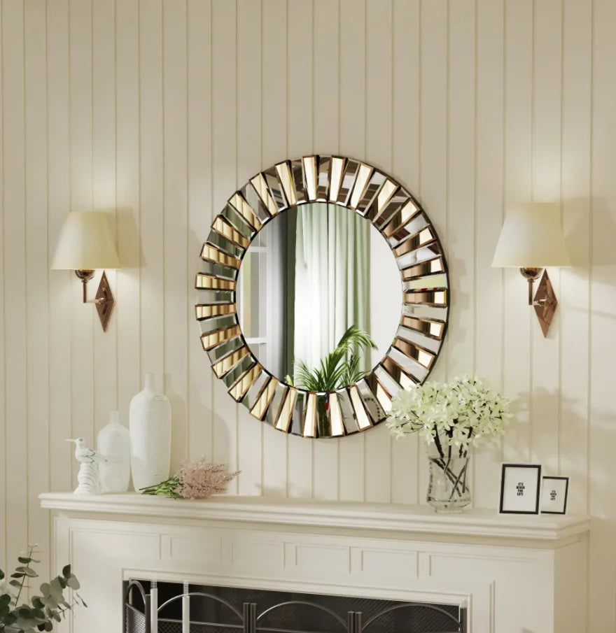 Gorgeous Tawny Accent Mirror