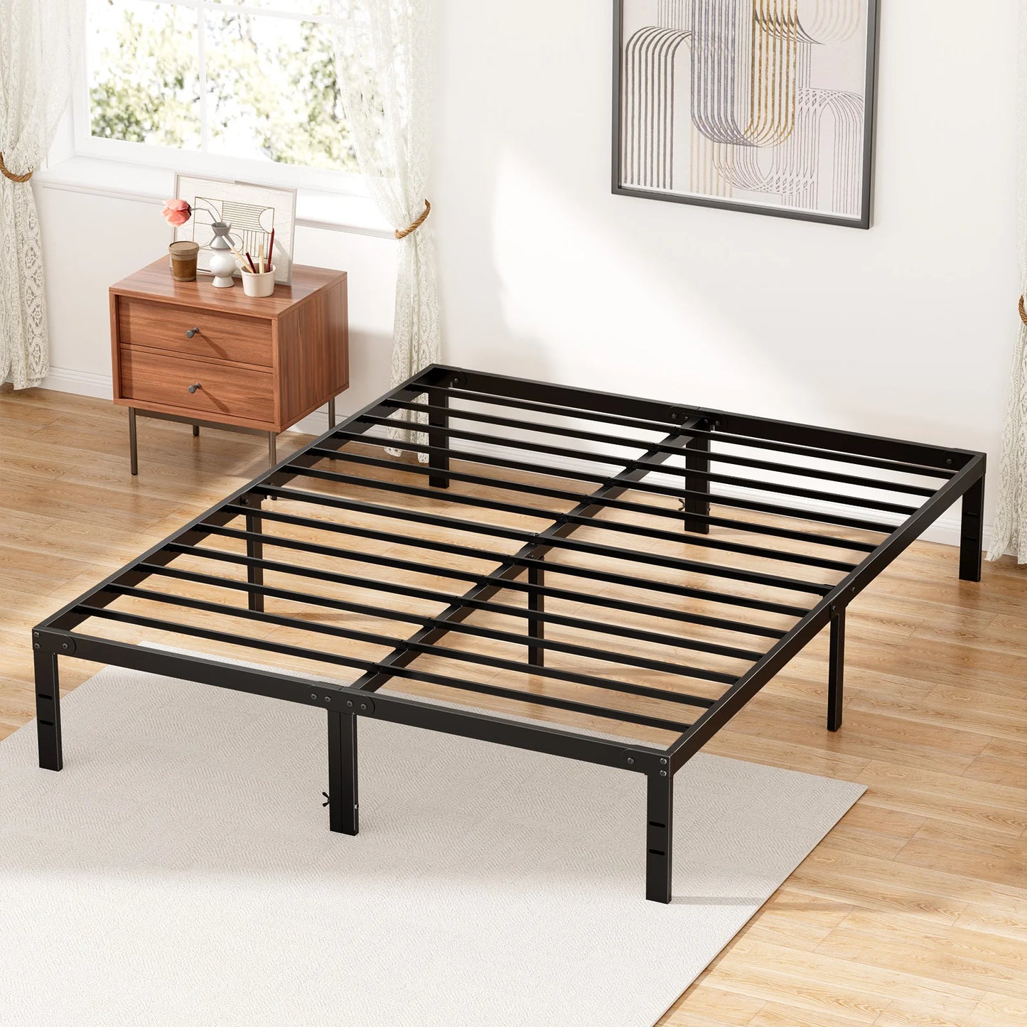 Metal Platform Bedroom Frames