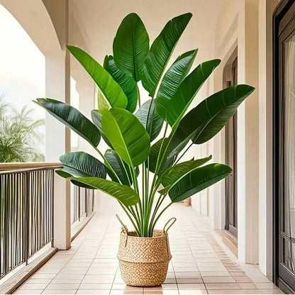 1pc 18 Leaves Artificial Tropical Palm Tree