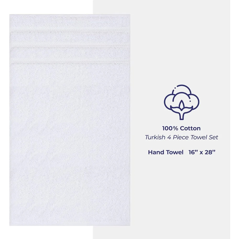 Soft and luxurious 100% Turkish Cotton Bath Towels