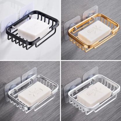 Aluminum Adhesive Soap Dish Holder