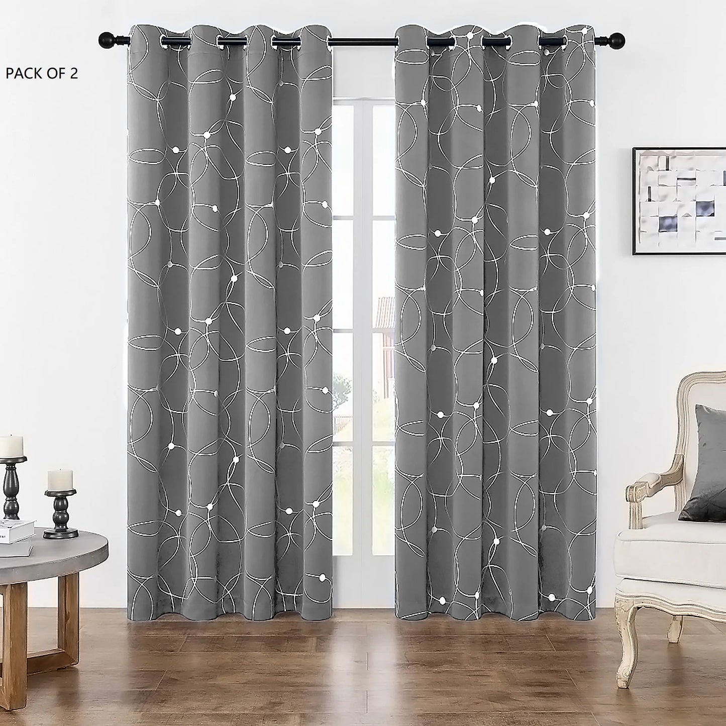 Pack Of 2 Blackout Curtains