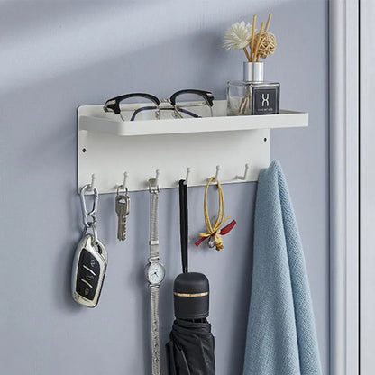 Black/White Carbon Steel Storage Rack