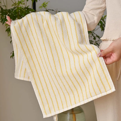 Fashion Striped Cotton Bath and Face Towel
