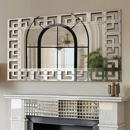 Decorative Wall Mirror 48”×28”