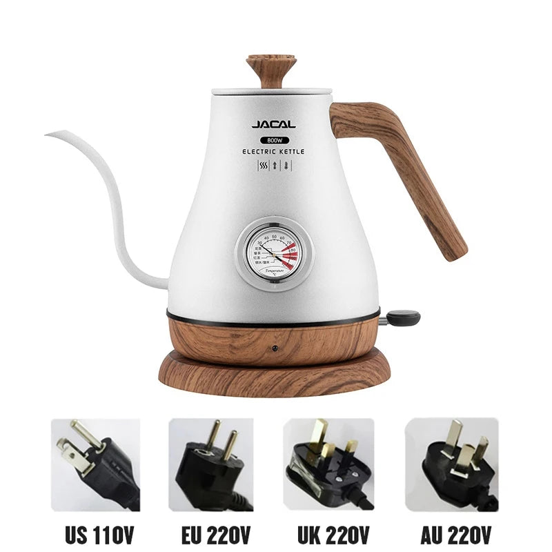 Electric Retro Gooseneck Teapot