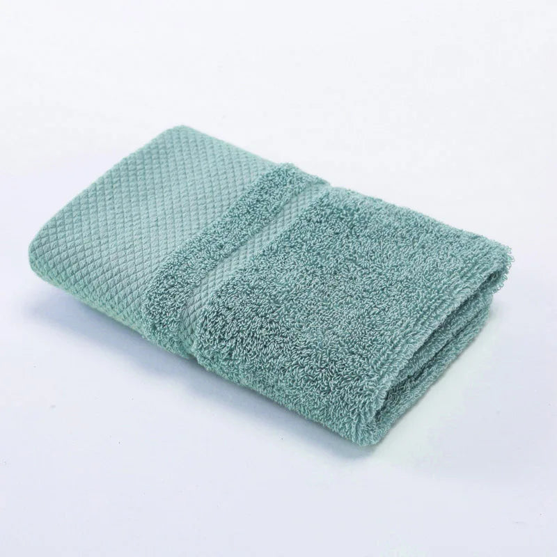 Solid Color Cotton Super Absorbent Hand Towel