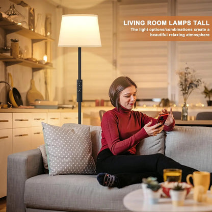 LED Floor Lamp with Remote Control