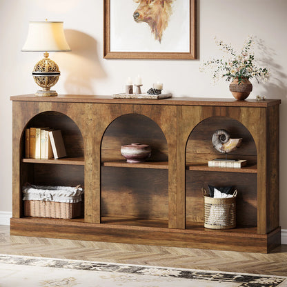 Entryway Table with 3 Tier Storage