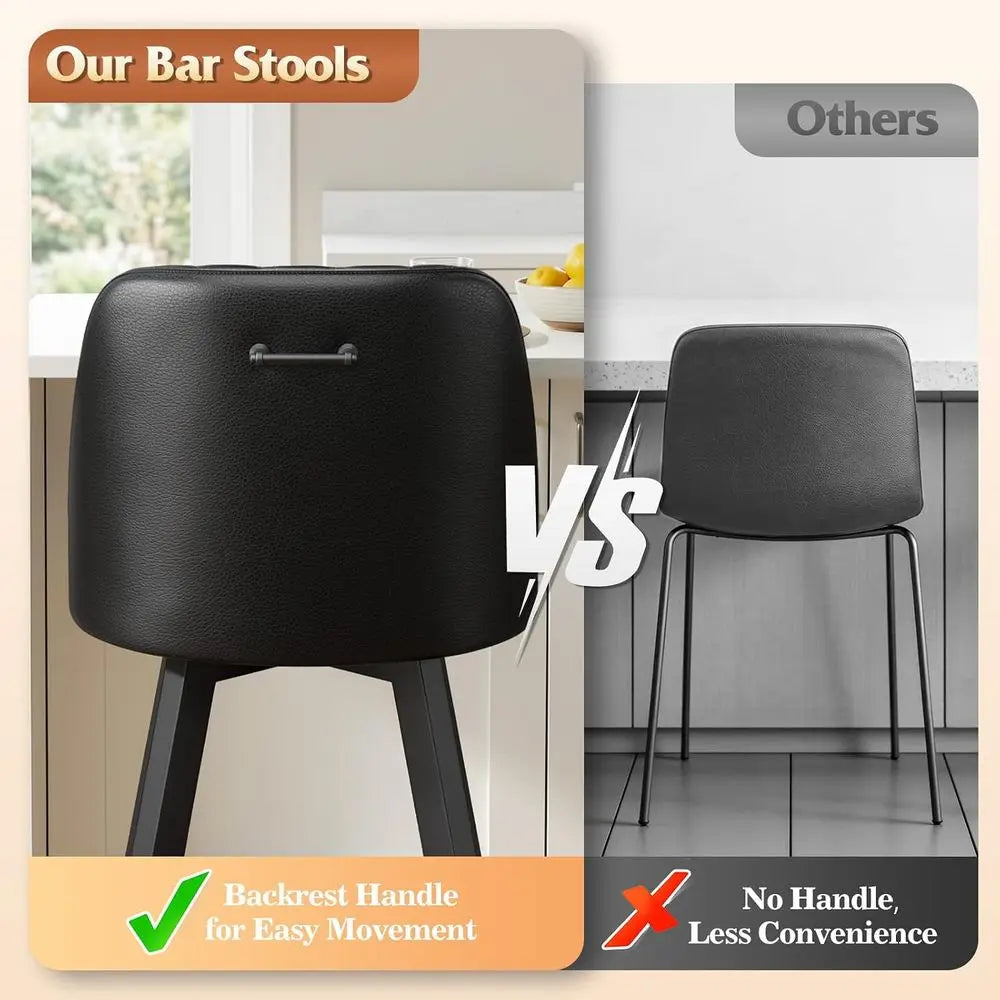 Swivel Bar Stool Set