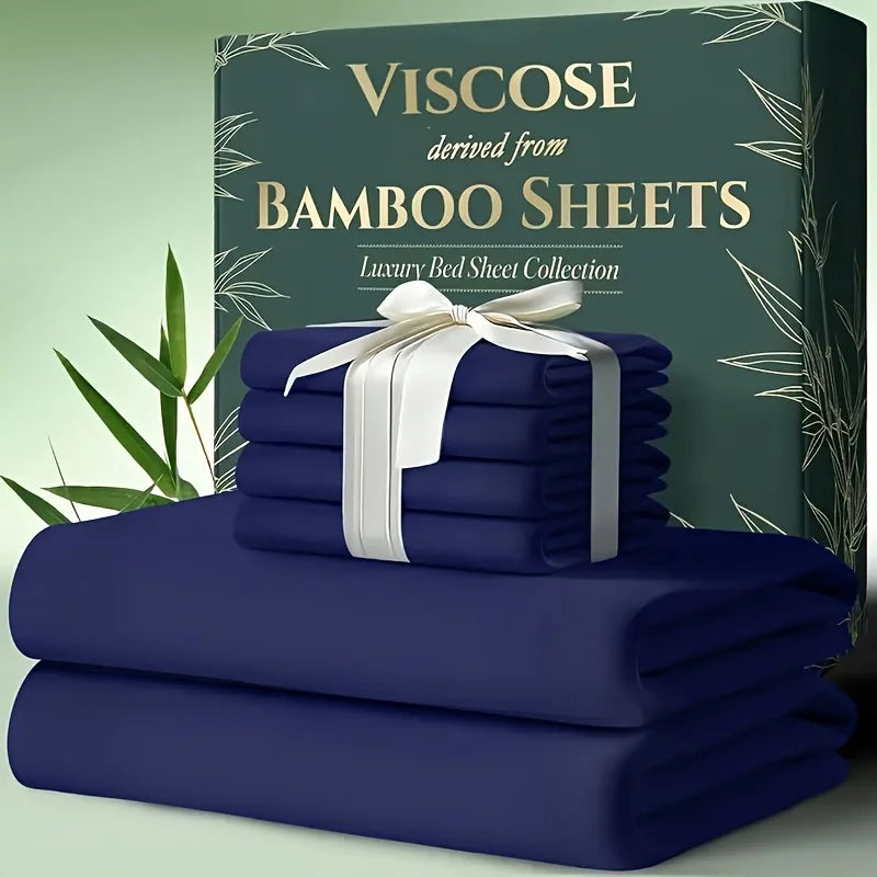 6pc Bamboo Cooling Bed Sheets