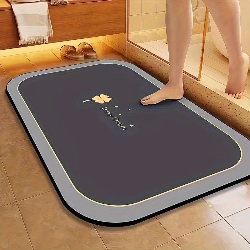 1pc Quick Dry Super Absorbent Non-slip Floor Mat