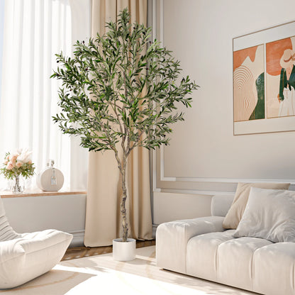 Faux Silk Potted Plant