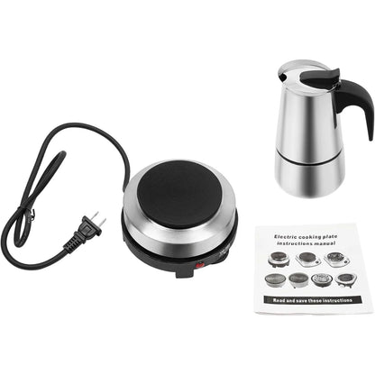 Stainless Steel Stovetop Coffee Pot