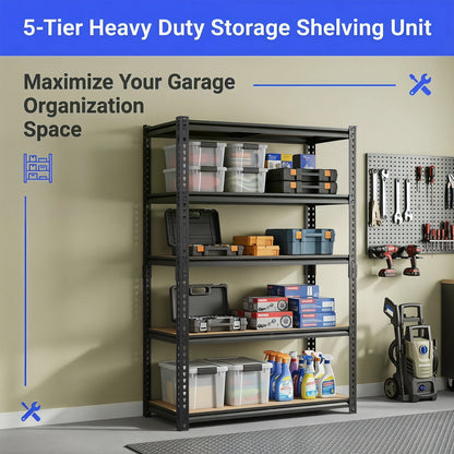 Industrial Metal Storage Shelves