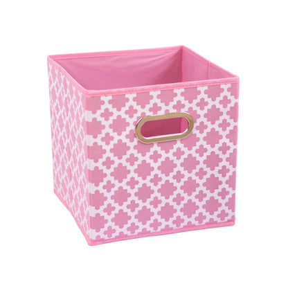 1PC Fabric Cube Organizer with Metal handle