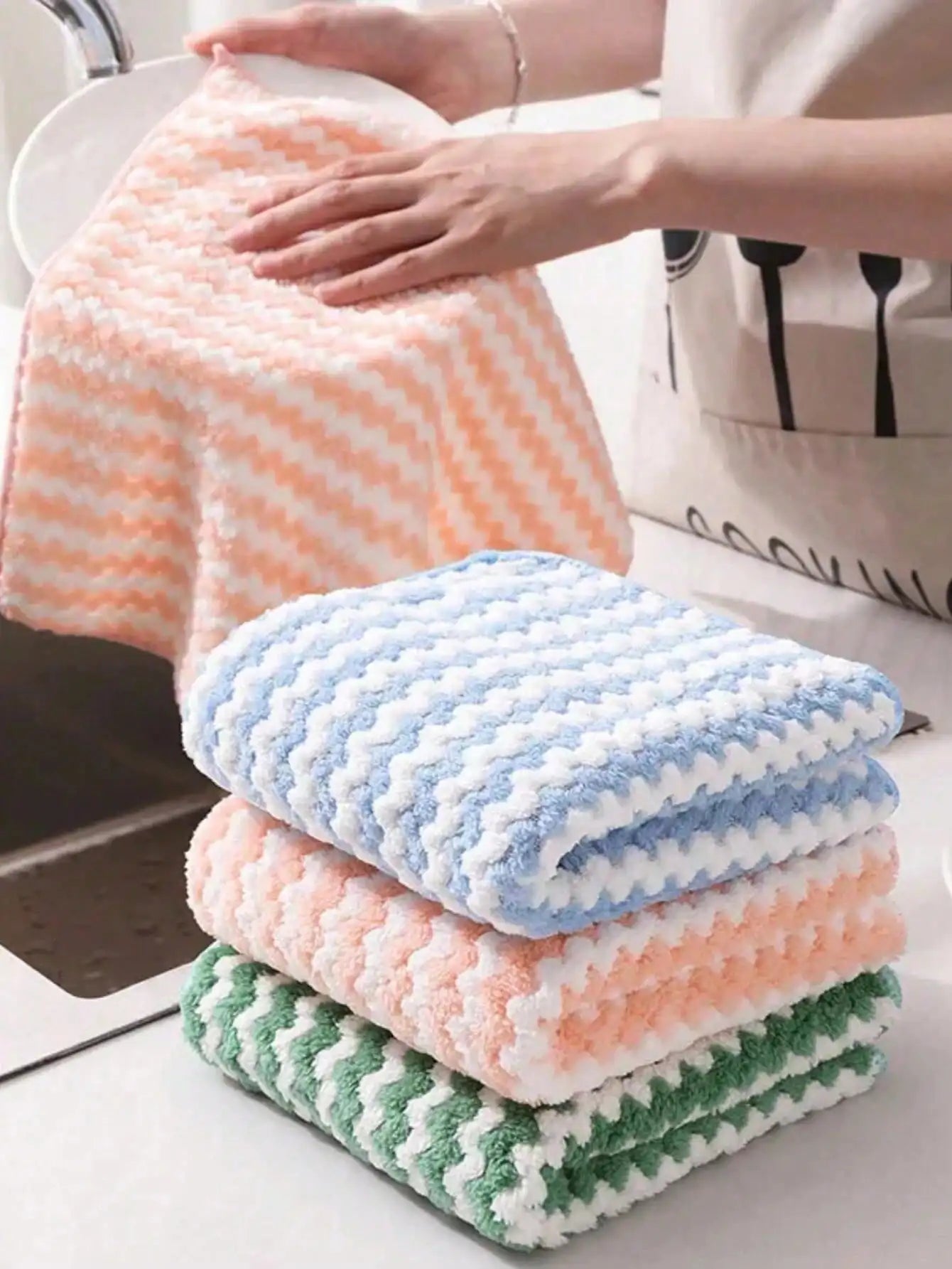 30 Pack Premium Microfiber Cleaning Cloths