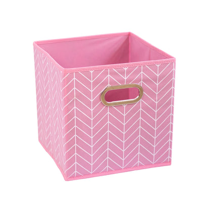 1PC Fabric Cube Organizer with Metal handle