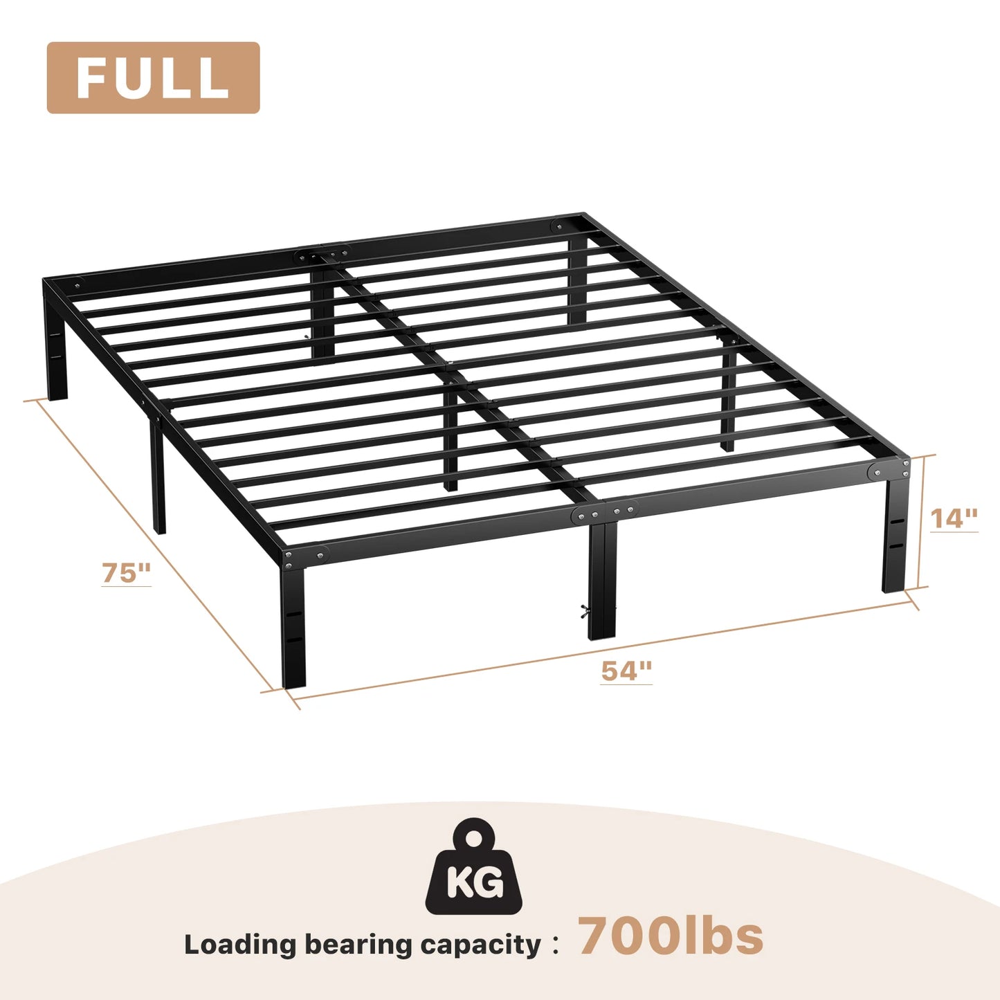 Metal Platform Bedroom Frames