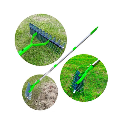 Lawn Aerator Tool with Adjustable Handle