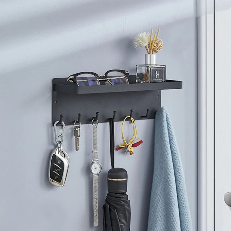 Black/White Carbon Steel Storage Rack