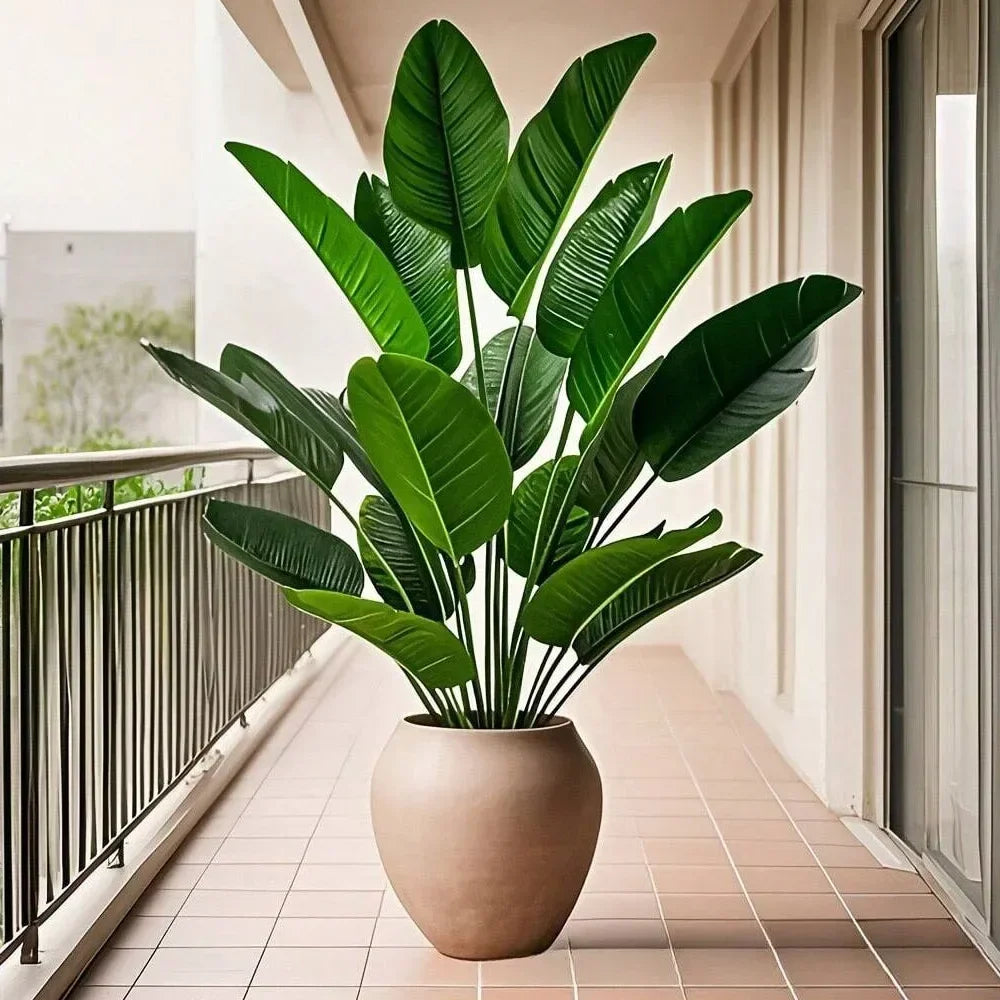 1pc 18 Leaves Artificial Tropical Palm Tree