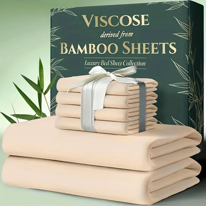 6pc Bamboo Cooling Bed Sheets