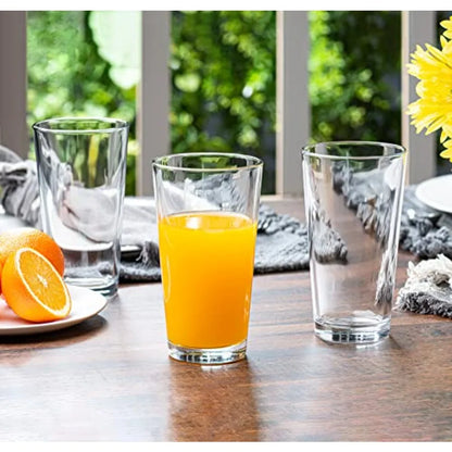 Set of 10-16oz. Glass Cups