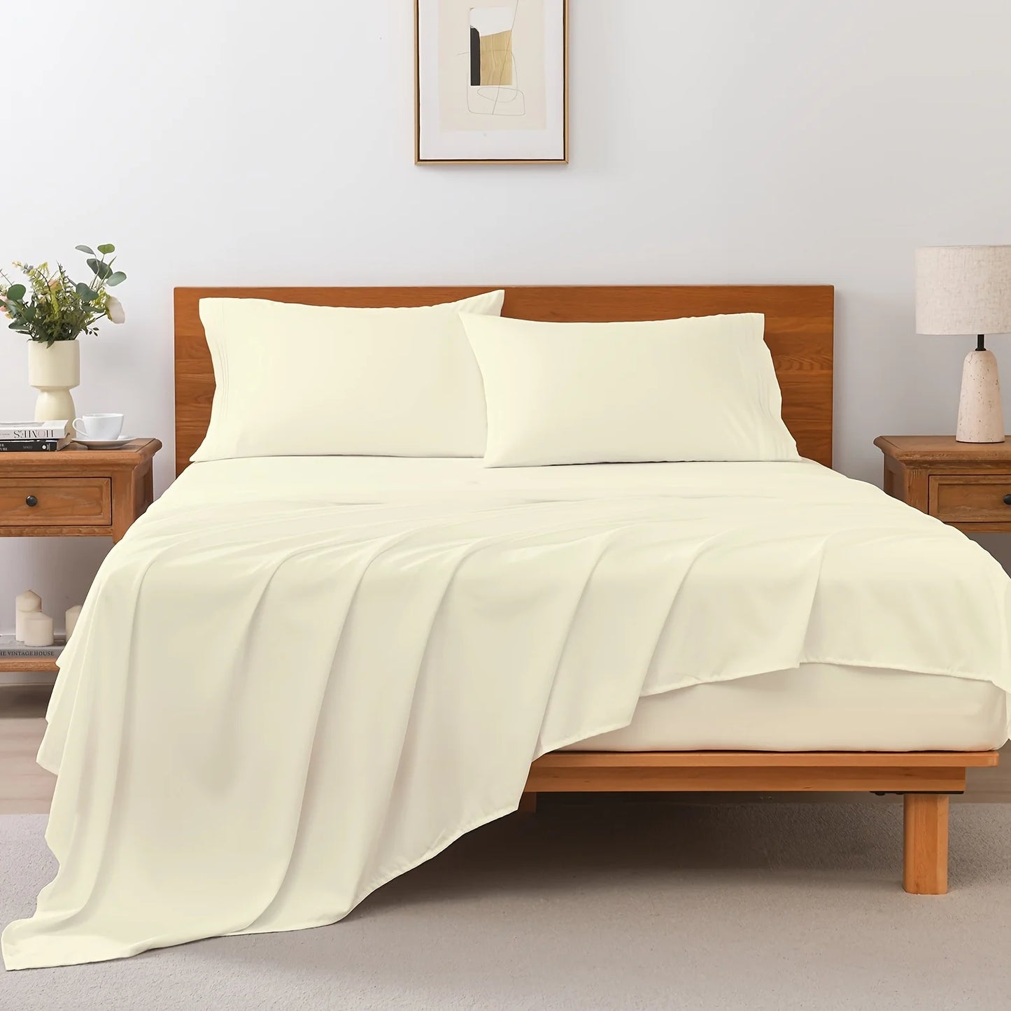 4pc Cooling Bed Sheet Set
