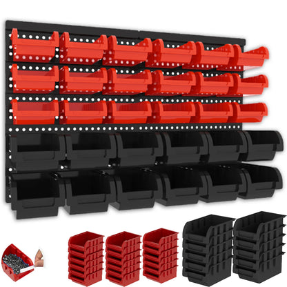 30pcs Wall-Mounted Storage Bins